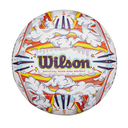 WILSON Graffiti Peace Volleyball - Official Size  White/Orange