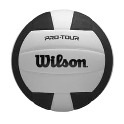 WILSON Pro Tour Indoor Volleyball - Black/White  Official Size