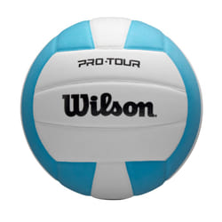 WILSON Pro Tour Indoor Volleyball - Teal/White  Official Size