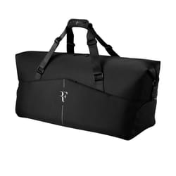 WILSON RF Tennis Practice Bag - Holds up to 6 Rackets  Black