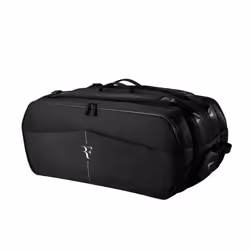 WILSON RF Tournament Tennis Racket Bag - Holds up to 15 Rackets  Black