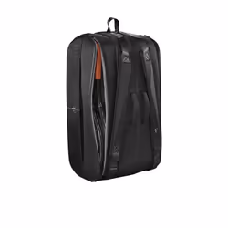 WILSON RF Tournament Tennis Racket Bag - Holds up to 15 Rackets  Black