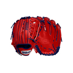Wilson Winter 2024 A2000 Masataka Yoshida 12.5"""" Outfield Baseball Glove - Red/Navy  Right Hand Throw