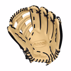 Wilson Winter 2024 A2000 1810 12.75"""" Outfield Baseball Glove - Camo Forest/Black/Blonde  Left Hand Throw