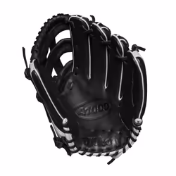 Wilson Fall 2024 A1000 1750 12.5  Outfield Baseball Glove - Black/Grey/Red  Right Hand Throw