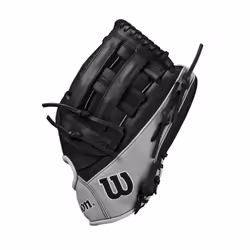 Wilson Fall 2024 A1000 1750 12.5  Outfield Baseball Glove - Black/Grey/Red  Right Hand Throw