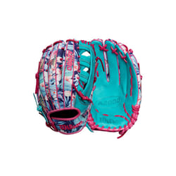 Wilson Spring 2025 Randy Arozarena RA56 12.75  Game Model Outfield Baseball Glove - Left Hand Throw  Floral/Flamingo/Teal