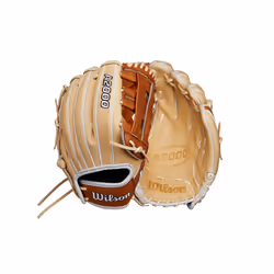 Wilson Winter 2024 A2000 FP1712 12"""" Infield Baseball Glove - Blonde/Saddle Tan Right Hand Throw