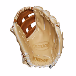 Wilson Winter 2024 A2000 FP1712 12"""" Infield Baseball Glove - Blonde/Saddle Tan  Right Hand Throw