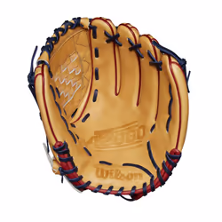 Wilson Winter 2024 A2000 Rachel Garcia GM 12"""" Fastpitch Pitcher's Glove - Tan/Red/Black  Right Hand Throw