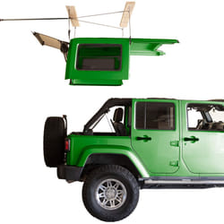 Harken Hardtop Overhead Garage Storage Hoist for Jeep Wrangler and Gladiator | 6:1 Mechanical Advantage