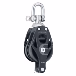 HARKEN 60MM Double Element Block with Swivel & Becket - 6270