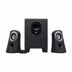 Logitech 980-000382, 2.1 channels, 25 W, Universal, Black, Wired, 2-way