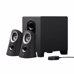 Logitech 980-000382 speaker set 25 W Universal Black 2.1 channels 2-way