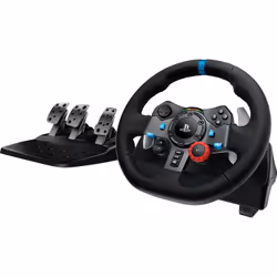 Logitech G G29 Driving Force, Steering wheel + Pedals, PC, PlayStation 4, Playstation 3, 900°, Wired, USB, Aluminium, Black