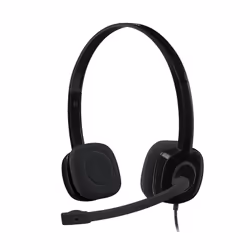 Logitech 981-000587 headphones/headset Wired Head-band Office/Call center Black