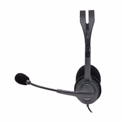 Logitech 981-000612 headphones/headset Wired Head-band Office/Call center Grey