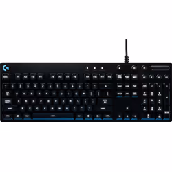 Logitech G810, Full-size (100%), Wired, USB, Black