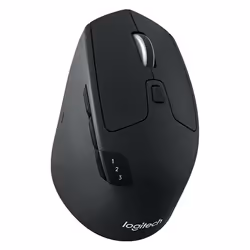 Logitech 910-004790, Right-hand, Optical, RF Wireless + Bluetooth, 1000 DPI, Black