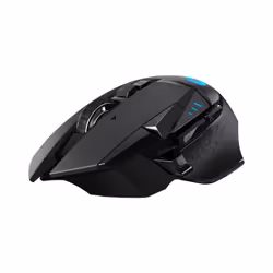 Logitech G 910-005565, Right-hand, Optical, RF Wireless, 16000 DPI, 1 ms, Black