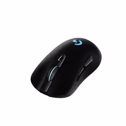 Logitech G 910-005638, Right-hand, RF Wireless, 25600 DPI, Black