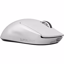 Logitech G 910-005940, Right-hand, RF Wireless, 25400 DPI, 1 ms, White