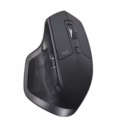 Logitech MX Master 2S, Right-hand, Laser, RF Wireless + Bluetooth, 4000 DPI, Graphite
