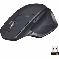 Logitech MX Master 2S Wireless Mouse,Use on Any Surface,Hyper-fast Scrolling,Ergonomic Shape,Rechargeable,Control up to 3 App ...
