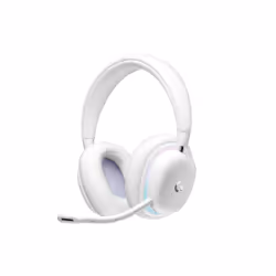 Logitech G 981-001082 headphones/headset Wired & Wireless Head-band Gaming Bluetooth White