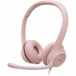 Logitech 981-001280, Wired, 20 - 20000 Hz, Office/Call center, 197 g, Headset, Pink