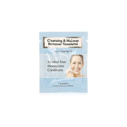 Diamond Facial Makeup Remover Wipes Ind. Wrapped 500/cs