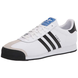 adidas Originals Men's Samoa Retro Sneaker Running Shoe  White/Black  11.5 M US