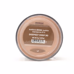 Bareminerals Original Loose Mineral Foundation Spf 15  0.28oz/8g New - Deepest Deep 30