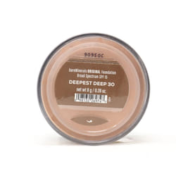 Bareminerals Original Loose Mineral Foundation Spf 15  0.28oz/8g New - Deepest Deep 30