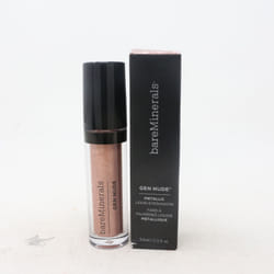 Bareminerals Gen Nude Metallic Liquid Eyeshadow  0.11oz/3.3ml New With Box - Sunstone