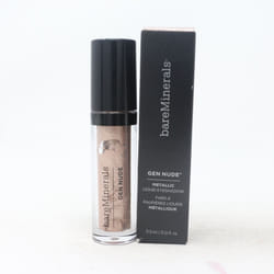 Bareminerals Gen Nude Metallic Liquid Eyeshadow  0.11oz/3.3ml New With Box - Pink Opal