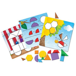 Learning Resources Shapes  Don't Bug Me  Geometry Activity Set  136 Pieces  Ages 5+ Multicolor