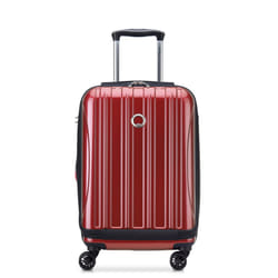 DELSEY Paris Helium Aero Hardside Expandable Luggage with Spinner Wheels  Brick Red  carry-On 19 Inch