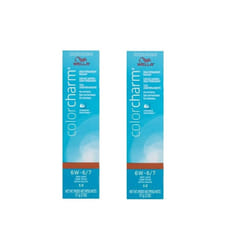 Wella Color Charm 6W Dark Sand Demi â Permanent Haircolor - 6W â pack of 2