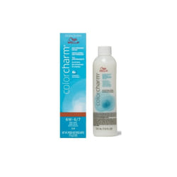 ) Wella Color Charm 6W Dark Sand Demi â Permanent Haircolor - 6W + Activating Lotion (7.8oz
