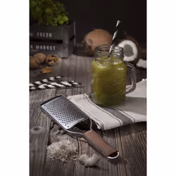 Microplane 43300 manual grater/spiralizer Grip grater Silver, Wood
