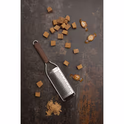 Microplane 43300 manual grater/spiralizer Grip grater Silver, Wood