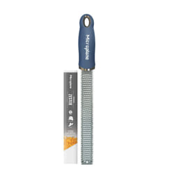 Microplane Premium Zester Grater in Denim Blue | Lemon Zester tool  Ha