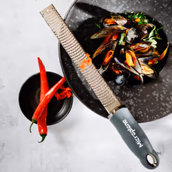 Microplane Premium Zester Grater in After Dark Gray | Lemon Zester too - Additional view 4