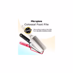 Colossal Pedicure Rasp Foot File - White