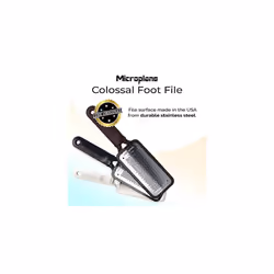 Colossal Pedicure File Foot Rasp Brown