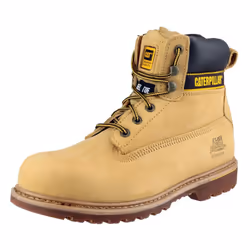Caterpillar Holton SB Safety Boot / Mens Boots / Boots Safety - 14 UK, Honey