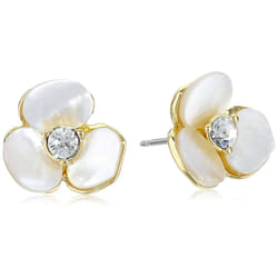 kate spade new york Disco Pansy Stud Earrings