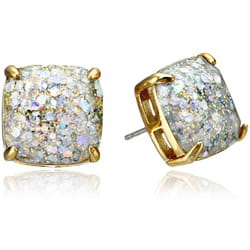 kate spade new york Small Square Opal Stud Earrings