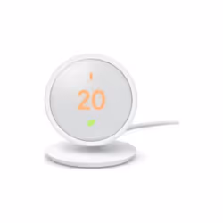 Google Nest Thermostat E With Heat Link E - Save on Energy with Smart Home